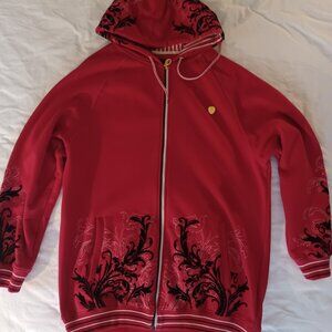 Attitude Gold Red Hoodie Mens XL